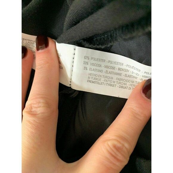 Zara Womens Solid Pleated Dress Work Career Pants Small - Picture 6 of 6